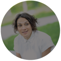 <strong>MONICA ROBLES</strong></br>
<span>Pride Community Member + Sales Director</span>